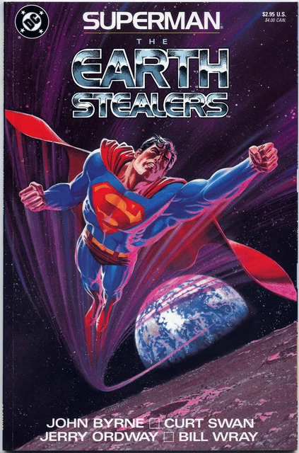 Superman Earth Stealers (Dc 1988) Near Mint First Print