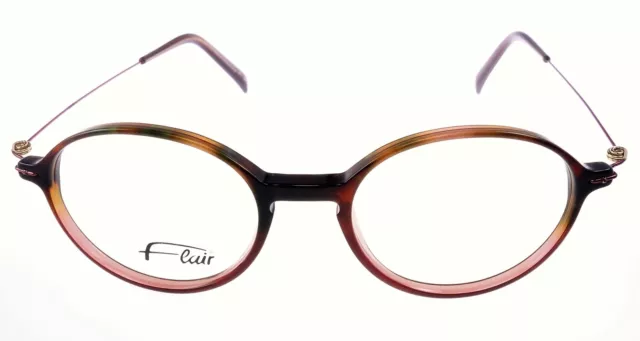 Flair 012 Damen Brille Kunststoff Havanna 3