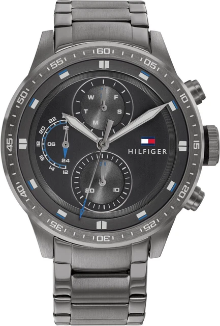 TOMMY HILFIGER 1791806 Edelstahlarmband 46 mm Quarz B-WARE