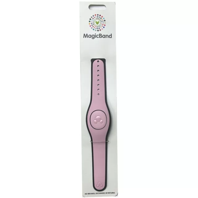 Disney Parks MagicBand 2 in SOLID Light PINK Walt Disney World Magic Band