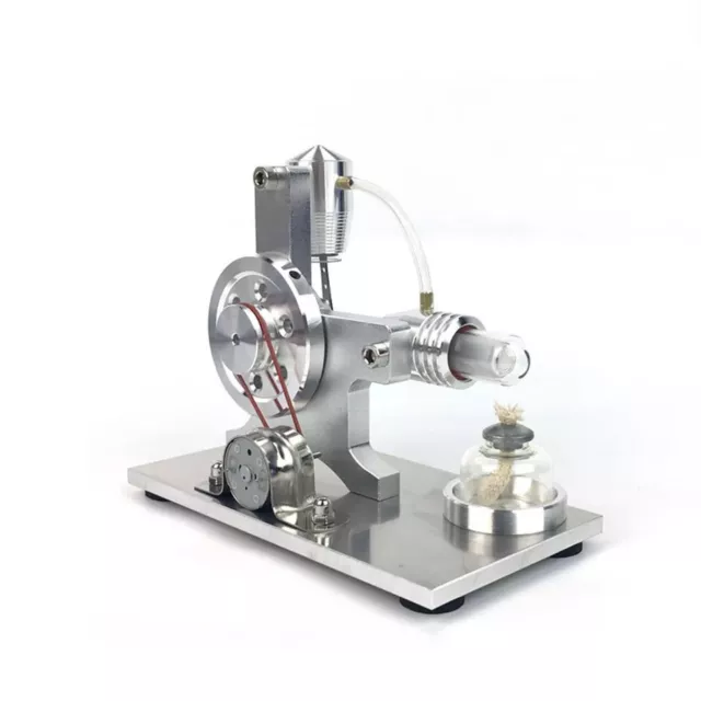 Mini Hot Air Stirling Engine Motor Model Science Education Toy Kit