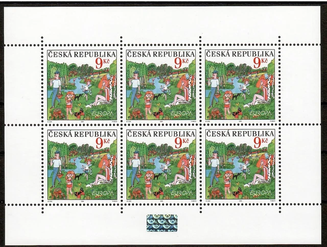 Tschechische Republik 2004 - Mi. 395 "Europa/Cept" im Kleinbogen postfrisch