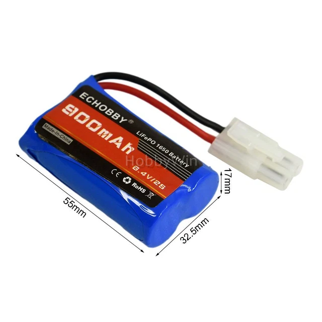 Caricabatterie USA 4.8V 250mA Con Spina EL2P Per Auto RC Camioncini Barche Telecomandate