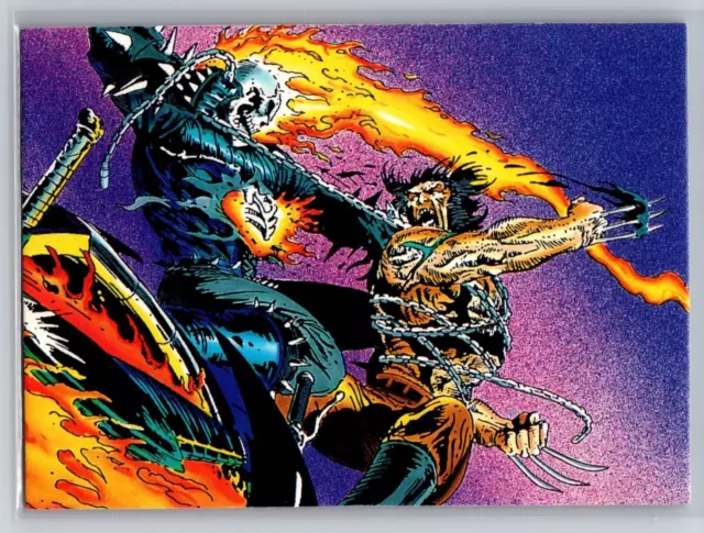 1992 Wolverine From Then 'Til Now II #85 Ghost Rider