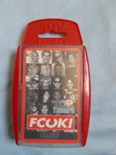 Top Trumps, limitierte Auflagen, Fcuk Celebs. 2005.