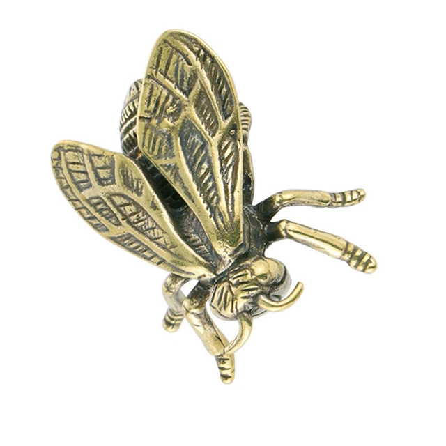 Brass Insect Figurine Forest Animal Figurines Home Decor Small