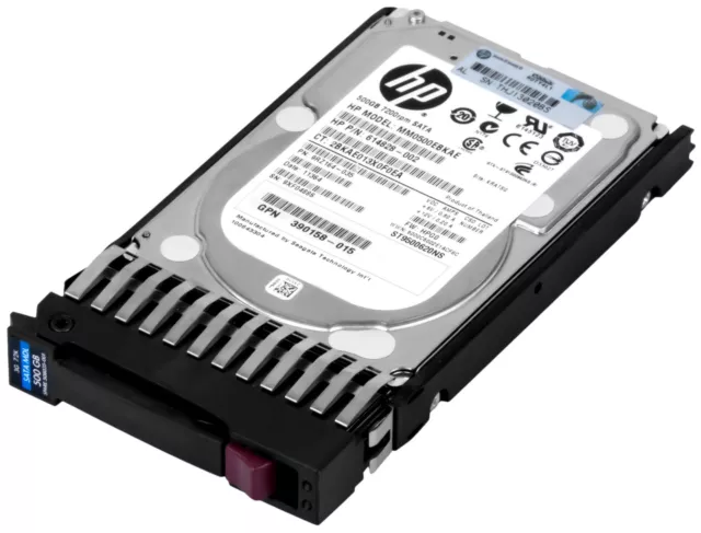 Festpaltte HP MM0500EBKAE 500GB 3G SATA 7200RPM SFF 2.5' 508035-001 614828-002