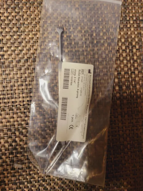 NEW rollet retractor 4 prong sharp 5 1/4" Stainless Steel Germany