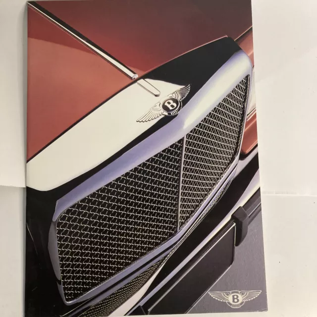 Bentley Heritage Factory Original Sales Brochure - Continental S2 S3 T2