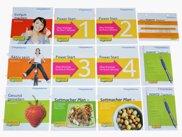 Weight Watchers Sattmacher Brochures Points Plan Set Complet Ses Start En 2019