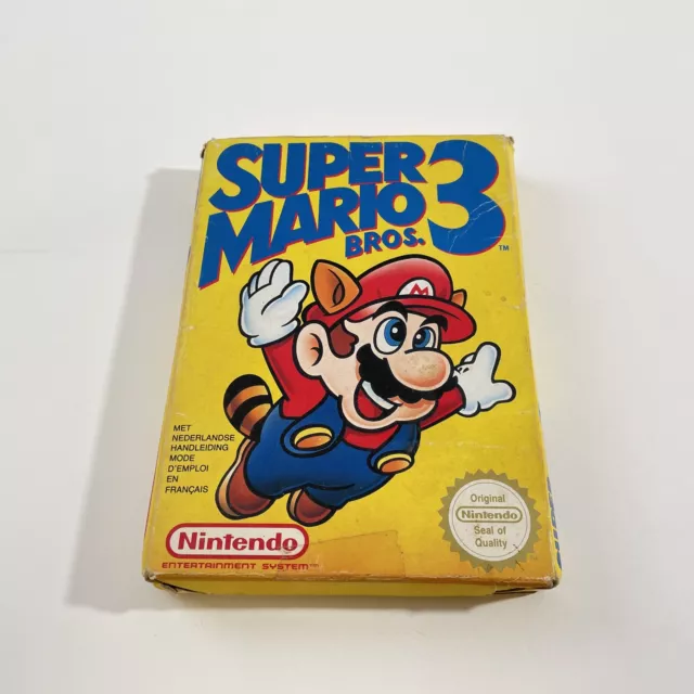 Nintendo NES Super Mario Bros. 3 FAH état correct