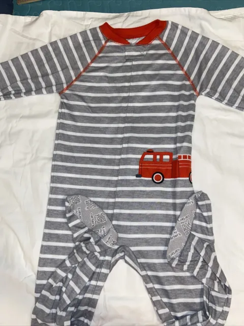 Carter’s Just one You Boy 5T Fire Truck Pajamas Sleepwear
