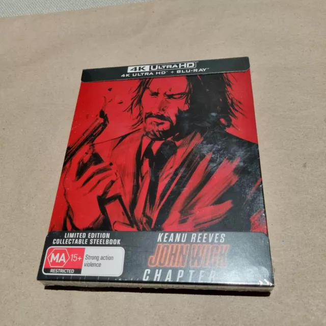 John Wick: Chapter 4 [SteelBook] [4K Ultra HD Blu-ray/Blu-ray] [2023]