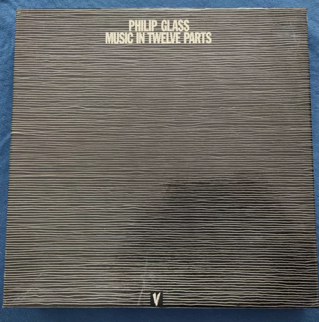 Philip Glass Music in Twelve Parts, 1988 3-CD boxset Venture