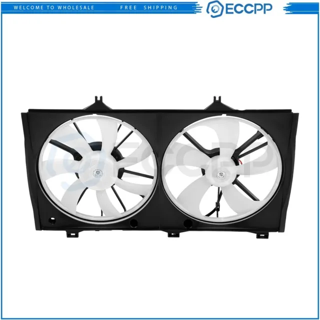 Radiator Condenser Cooling Fan Assembly For 2010-2011 Toyota Camry 622420