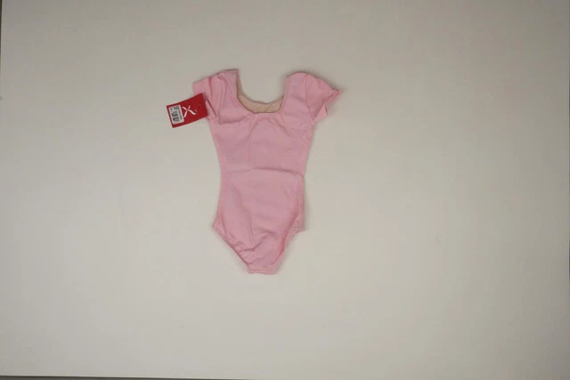 Capezio Short Sleeve Leotard - Girls, Pink, Toddler