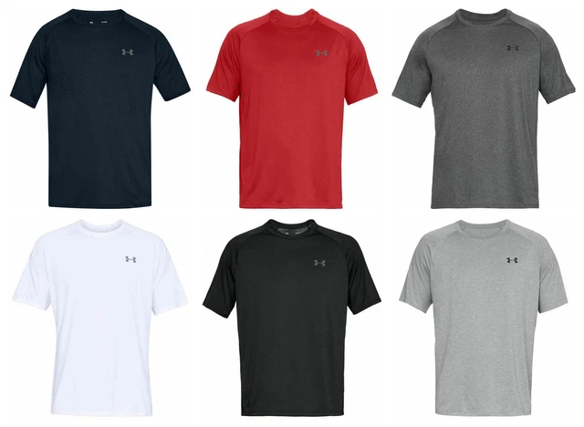 T-shirt uomo Under Armour HeatGear Tech 2.0 maniche corte allenamento palestra sport