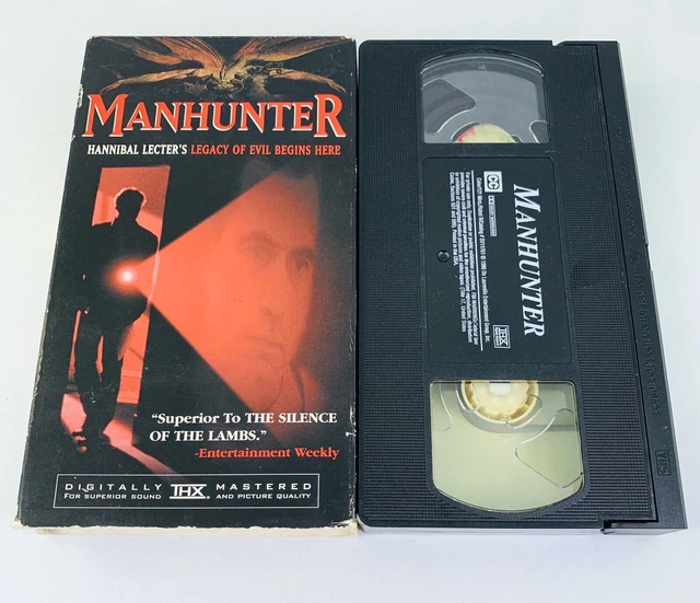 MANHUNTER VHS RED Dragon Hannibal Lecter Origin Story Silence of the