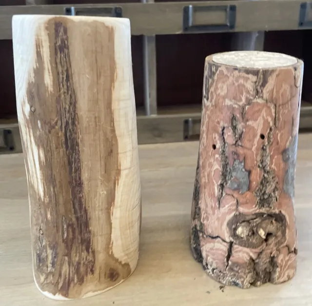 Two Gorgeous Wedges Of Live Edged Wood