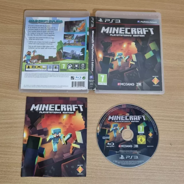 Minecraft Playstation Edition Playstation 3 PS3 711719412410