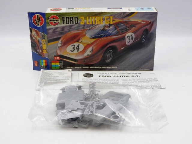 Kit Maquette Airfix Ford 3 Litres GT - Échelle 1:32 - Réf. 02409-9 - Neuf Boîte Fermée