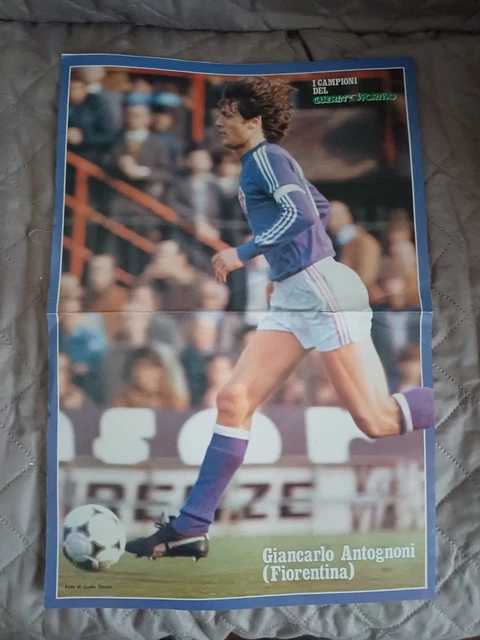 Poster Originale : Guerien Sportivo il Poster - Antognoni e