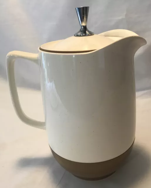 Vtg Mc Vacron Vacuum Server Bopp Decker Plastics Brown Pitcher 60'S Very Good Vtg Mc Vacron Vacuum Server Bopp Decker Plastics Brown Pitcher 60'S Very Good