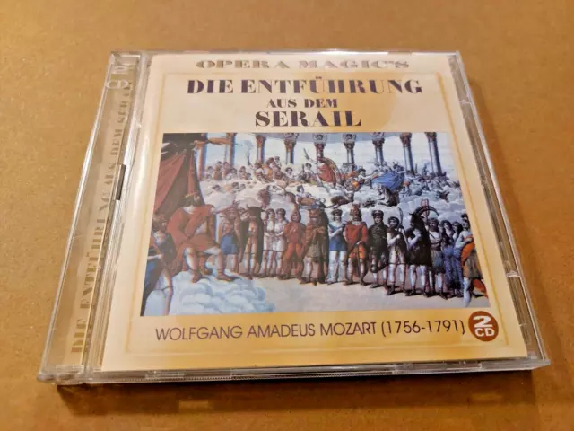 Mozart * Die Entfuhrung Aus Dem Serail * Rudolf Morat 2 X Cd Album Excellent