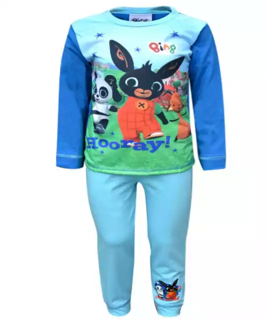 Bing Pyjama Cbeebies Garçons Coton Tong Hoppity Sula Âge 1-5