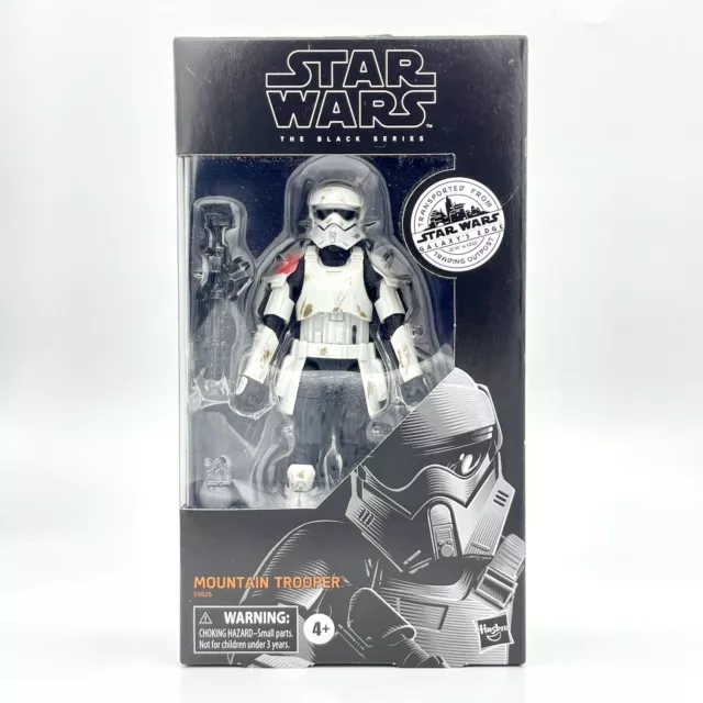 Star Wars The Black Series Galaxy's Edge Mountain Trooper 6-Inch Action Figure