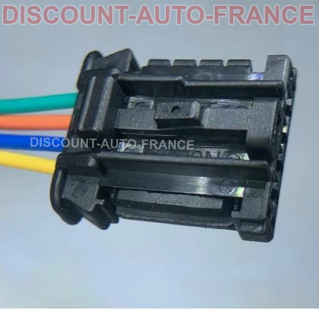 Connecteur Fiche Pour Feu Arrière Citroën Peugeot - Compatible C4 Picasso, 607 - Neuf