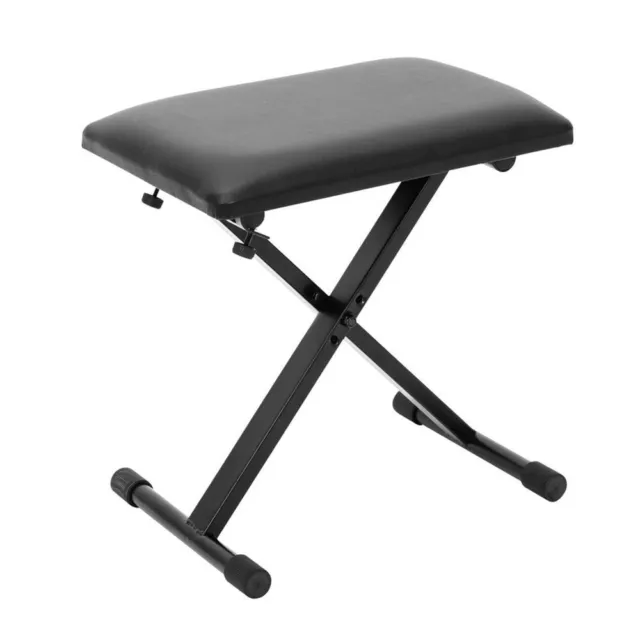 DIMAVERY KEB-1 Keyboard Bench PIANO STOOL PADDED SEAT CUSHION ADJUSTABLE HEIGHT