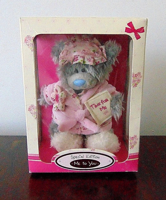 Me to You Special Edition Tatty Teddy Carte Blanche (Time for Me) Bear 7" Boxed