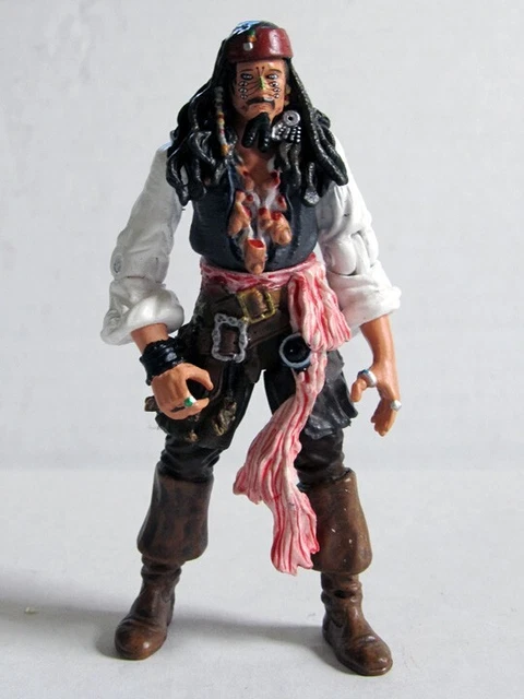 JACK SPARROW CANNIBAL KING - 2006 Pirates of the Caribbean 3.75" Zizzle Figure