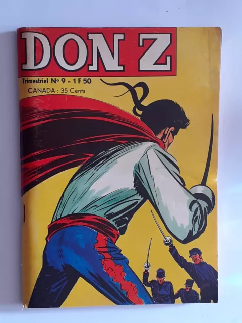 BD don Z n°9 éditions jeunesse et vacances de 1970