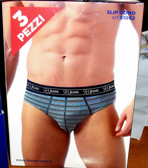 Slip Uomo Bielastico - Confezione Da 6, Cotone Morbido, Elastico Esterno, Colori Assortiti - Foto 4