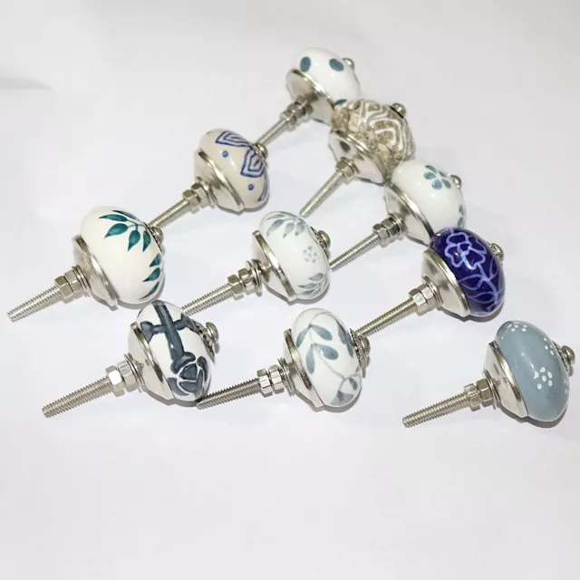 12 Pcs Door Drawer Stylish Knobs Handle Pull Cabinet Home Hardware Handles Decor