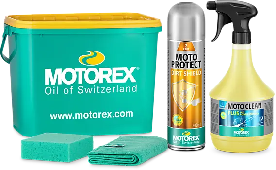Motorex Moto Cleaning Kit Reinigungsset Reiniger Motorradpflege