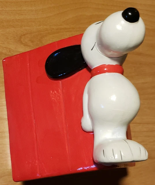 VINTAGE SNOOPY SLEEPING On Dog House Ceramic Teapot $30.59 - PicClick