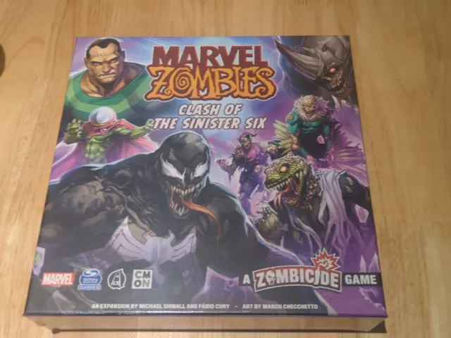 Zombicide- Marvel Zombies "Clash of the Sinister Six 6" KS exclusive CMON