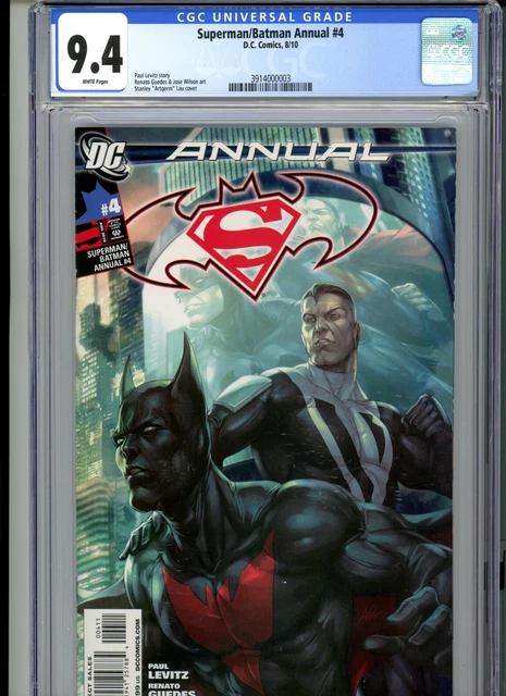 Superman/Batman Annual #4 (2010) DC CGC 9.4 White