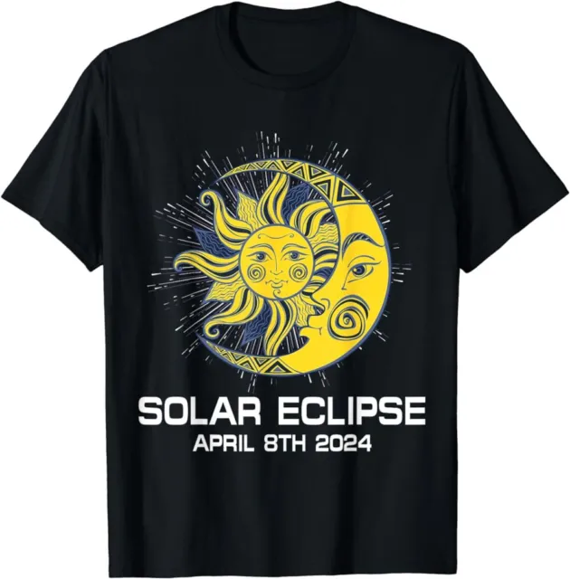 APRI 8TH 2024 - Total Solar Eclipse 2024 T-Shirt, Unisex Kid Adult Tee ...