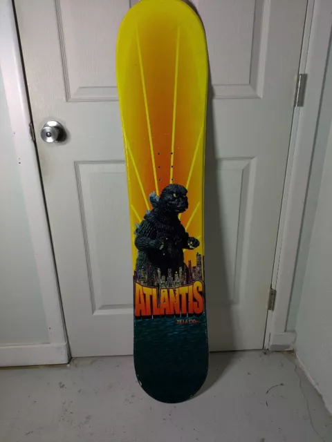 Atlantis Zilla 130cm Snowboard Vintage