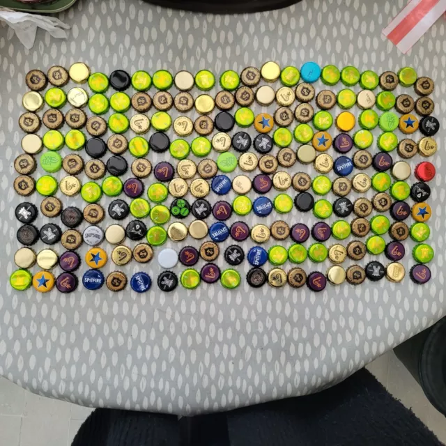 450 Assorted Bottle Tops ideal for upcycling arts and crafts
