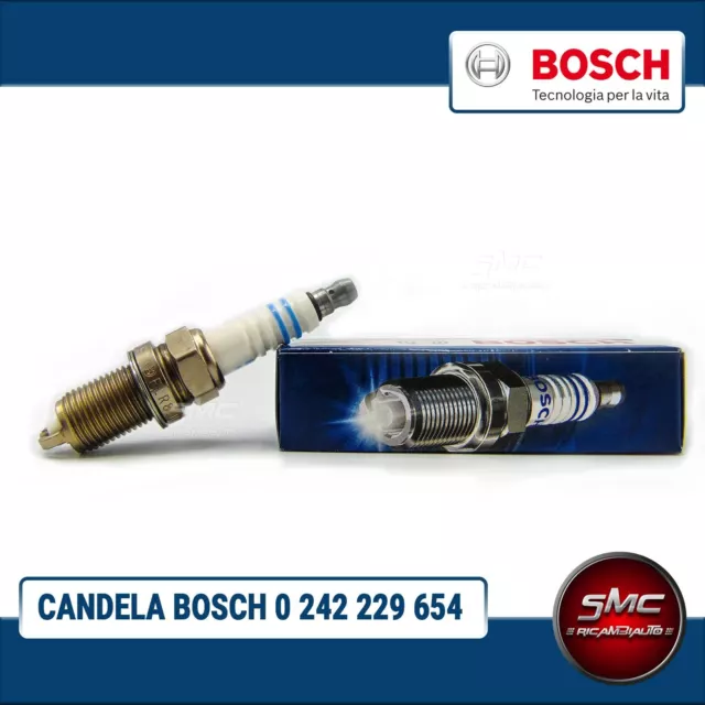 Candela Bosch Codice 0242229654 +9 Per Opel Zafira 1.6 - 1.8