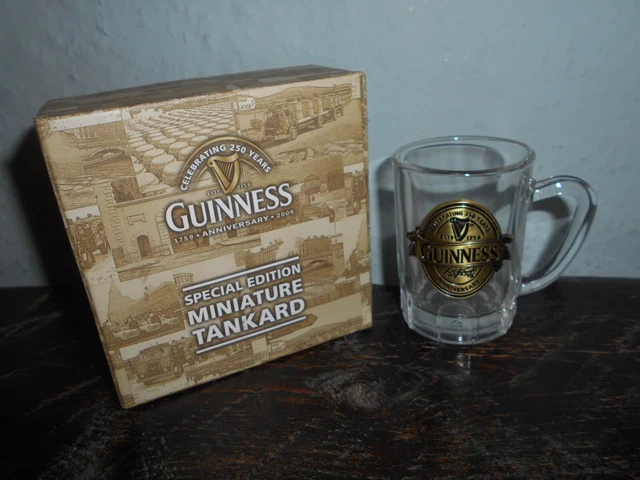 Guinness 2009 Special Edition Miniature Tankard In Box - Celebrating 250 Years
