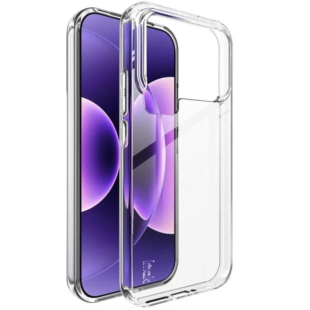 REY Cover In Gel TPU Trasparente Per Xiaomi Mi Max 2 – Pacco Da 3, Ultrasottile 0,33mm, Morbida E Flessibile