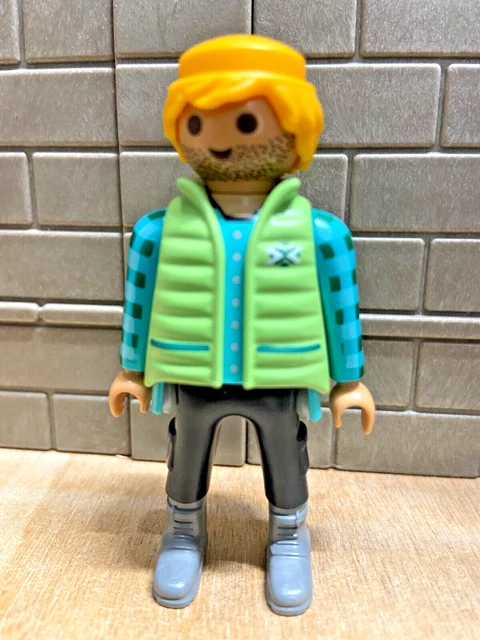PLAYMOBIL PERSONNAGE HOMME Gangster Hippie Babacool 03 pour CUSTOM RARE