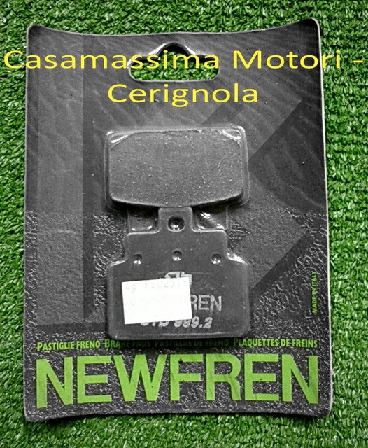 Pastiglie Freni Anteriore E Posteriore Per SYM City Com 300i 2008-2014 - Materiale Semi-Organico Metallico - Foto 7