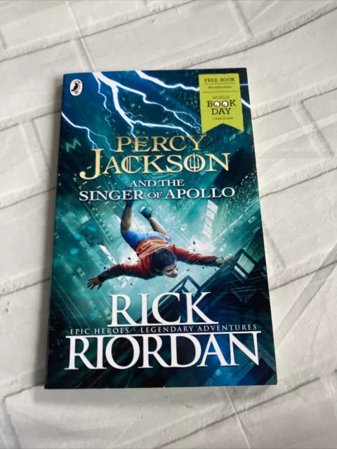 Percy Jackson and the Singer of Apollo: World Book Day 2019 by Rick Riordan...